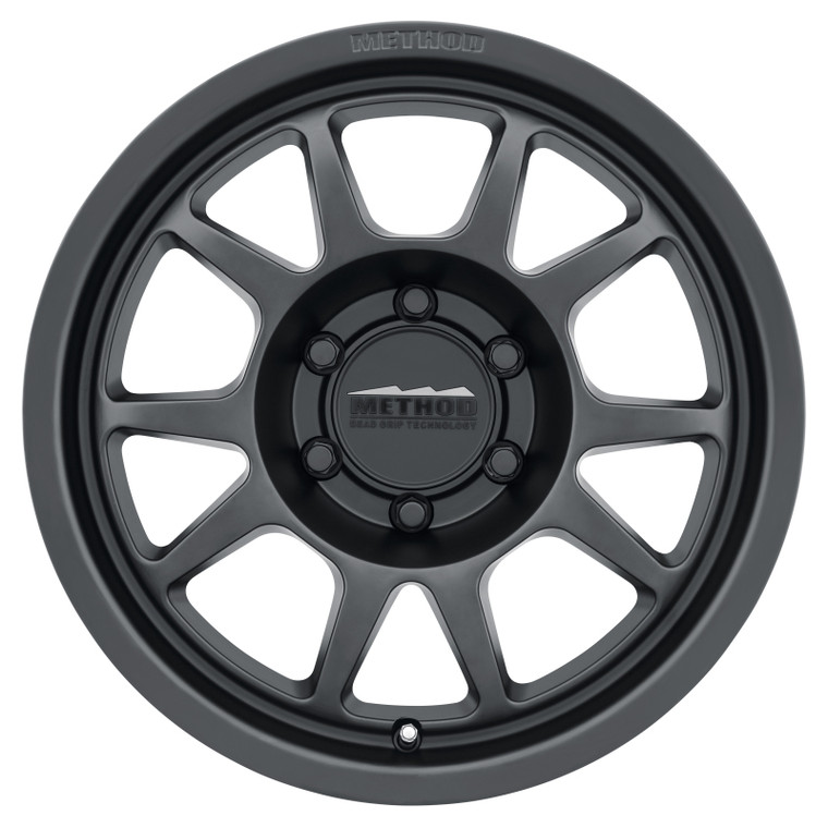 Method MR702 17x7.5 +50mm Offset 6x130 84.1mm CB Matte Black Wheel