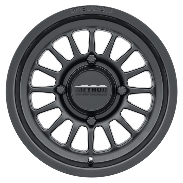 Method MR411 15x10 6+4/+25mm Offset 4x156 132mm CB Matte Black Wheel