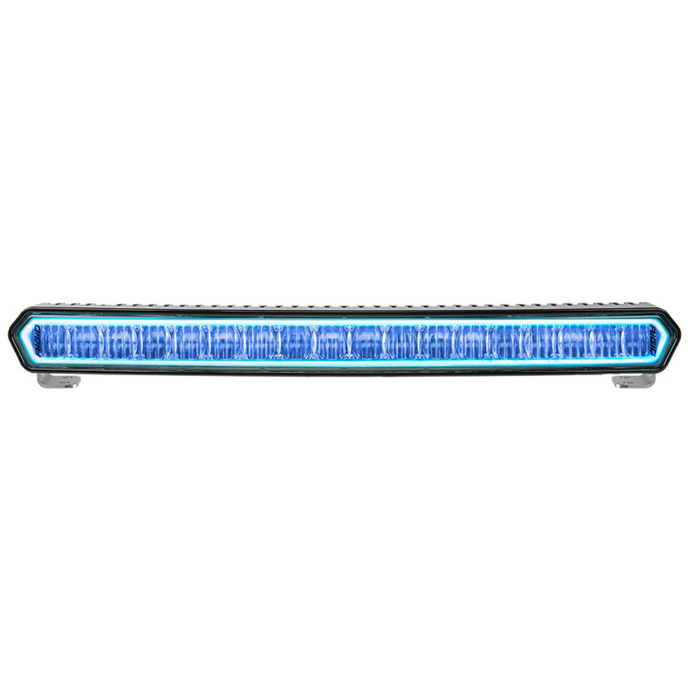 Rigid Industries SR-L Series 20in Off-Road LED Light Bar Black w/ Blue Halo - Universal