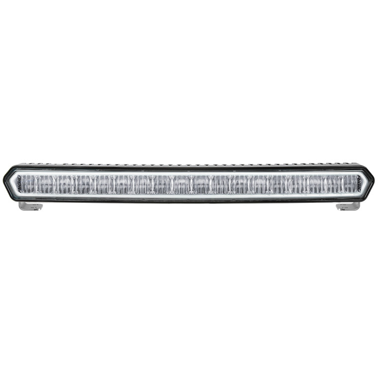 Rigid Industries SR-L Series 20in Off-Road LED Light Bar Black w/ White Halo - Universal