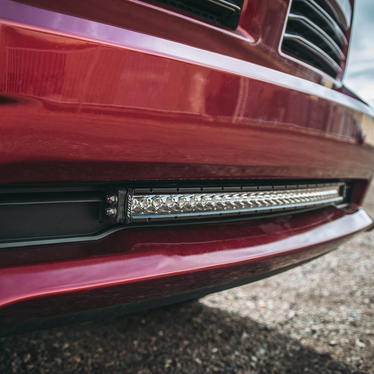 Rigid Industries 13-18 Dodge Ram 1500 Bumper Mount 30in E / Radiance+ / SR-Series