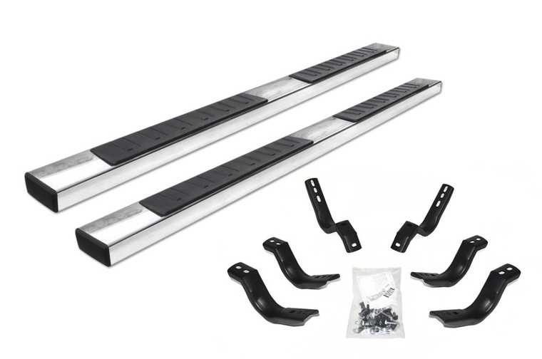 Go Rhino 15-20 Ford F-150 6in OE Xtreme II Complete Kit w/SideSteps + Brkts 6862415552PS