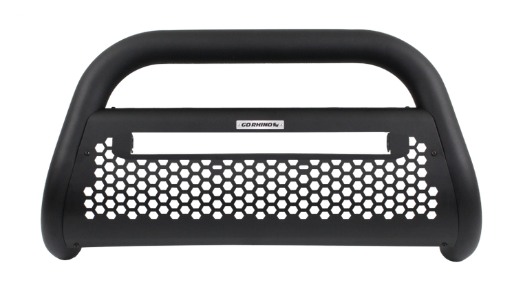 Go Rhino 08-16 Ford F-250/F-350 SD RC2 LR 20in Light Mnt Complete Kit w/Front Guard + Brkts