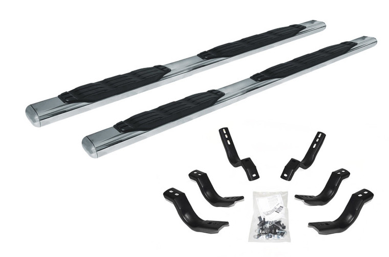 Go Rhino 20-20 Jeep Gladiator JT 5in 1000 Series Complete Kit w/Sidestep + Brkts 105451687PS