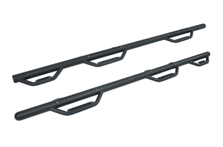 Go Rhino 07-10 Chevrolet Silverado 2500HD/3500HD Dominator D3 Modular SideSteps - W2W - Tex Blk