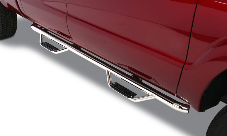 Go Rhino 15-19 Chevrolet Silverado 2500HD/3500HD Dominator Classic D2 SideSteps - Cab Length - SS