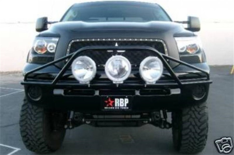 N-Fab Pre-Runner Light Bar 07-13 Toyota Tundra - Tex. Black