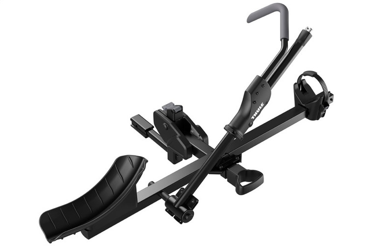 Thule T1 - Single Bike Platform Hitch-Mount Bike Rack (Fits 1.25in. & 2in. Hitch Receivers) - Black