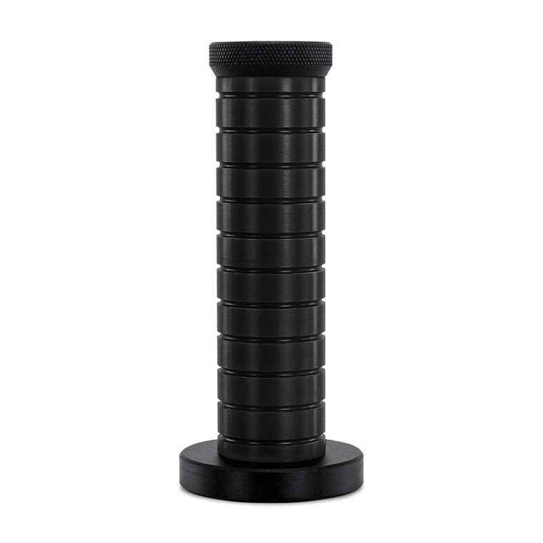 Mishimoto Weighted Grip Shift Knob - Black / Black