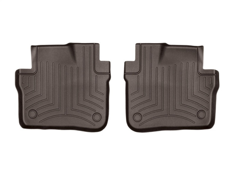 WeatherTech 2016+ Cadillac CT6 Rear FloorLiner - Cocoa