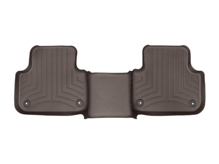 WeatherTech 2017+ Audi Q7 Rear FloorLiner - Cocoa 478872