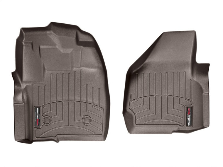 WeatherTech 2012-2016 Ford F-250/F-350/F-450/F-550 Front FloorLiner - Cocoa 475821