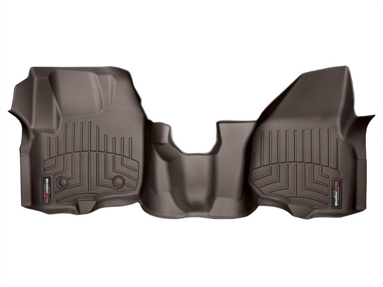 WeatherTech 2012-2016 Ford F-250/F-350/F-450/F-550 Front FloorLiner - Cocoa 474341