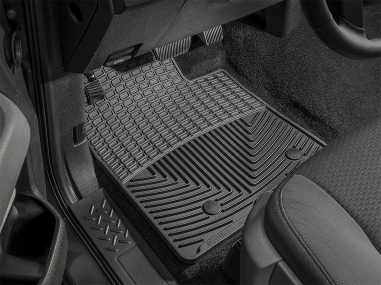 WeatherTech 04-10 Toyota Sienna Front and Rear Rubber Mats - Black