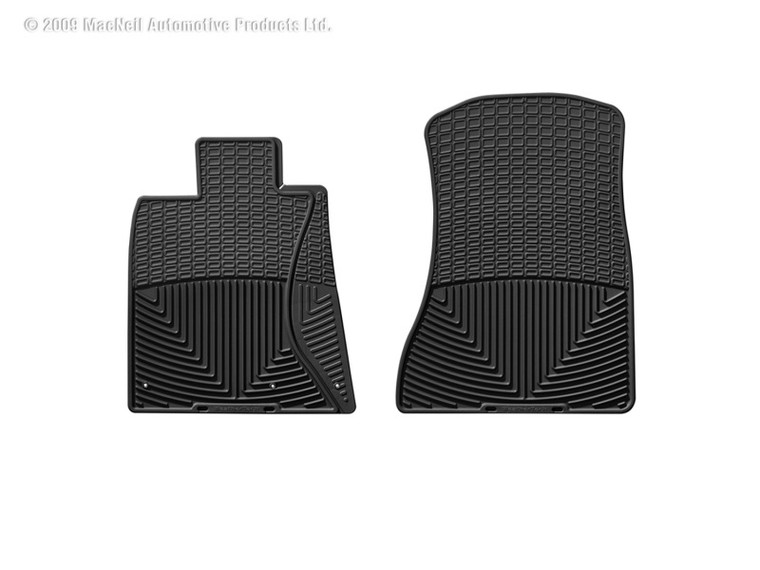 WeatherTech 06-12 Lexus GS 300 Front Rubber Mats - Black