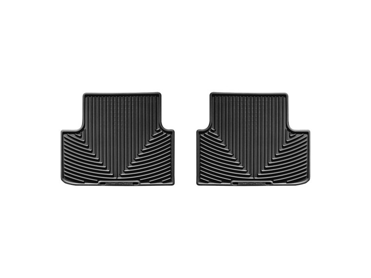 WeatherTech 08-12 Honda Accord Rear Rubber Mats - Black