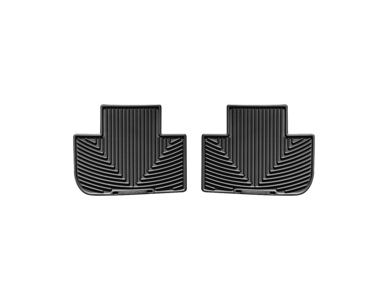 WeatherTech 05+ Cadillac STS Rear Rubber Mats - Black