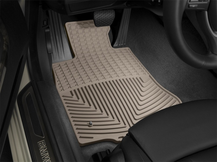 WeatherTech 03 Mercedes-Benz E-Class Sedan Rear Rubber Mats - Tan