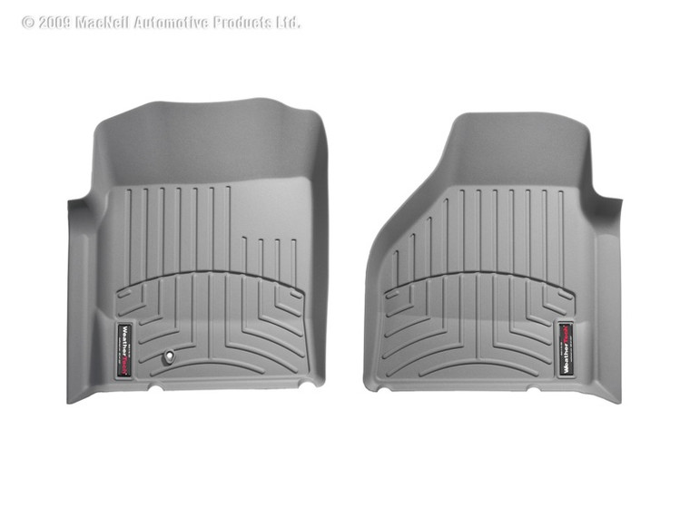 WeatherTech 02-06 Dodge Ram 1500 Pickup QuadCab Front FloorLiner - Grey 460041
