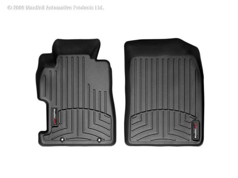 WeatherTech 06-11 Honda Civic Front FloorLiner - Black 440901