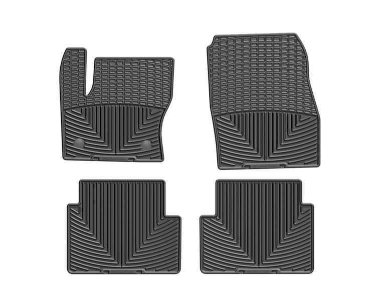 WeatherTech 13+ Ford C-Max Front and Rear Rubber Mats - Black W283-W284