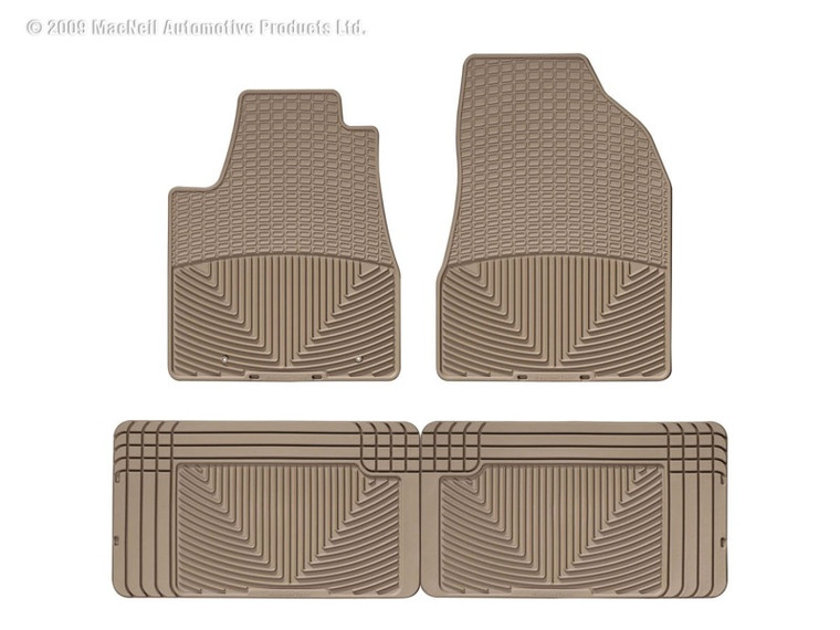 WeatherTech 05-07 Buick Terraza Front and Rear Rubber Mats - Tan