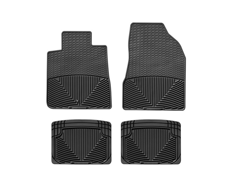WeatherTech 07-09 Saturn Outlook Front and Rear Rubber Mats - Black W68-W20
