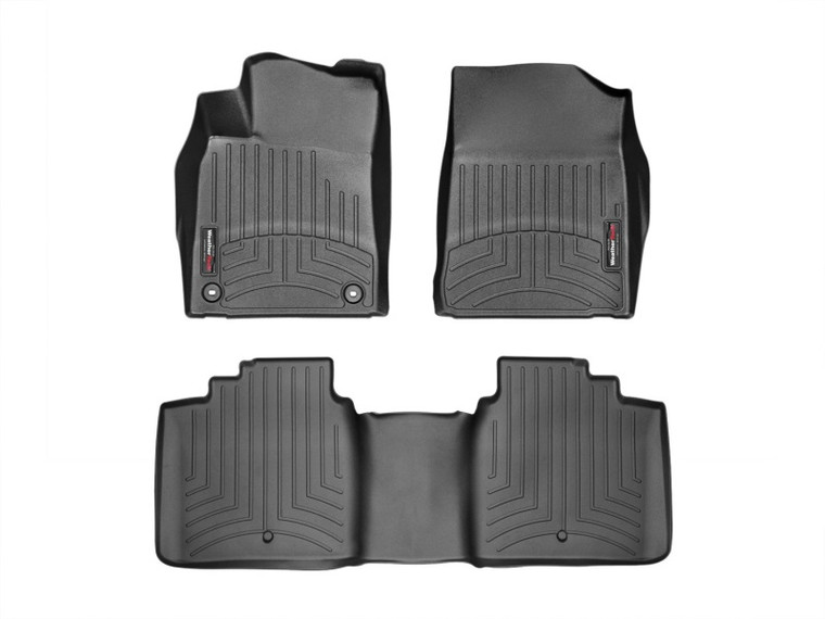 WeatherTech 13+ Toyota Avalon Front and Rear Floorliners - Black