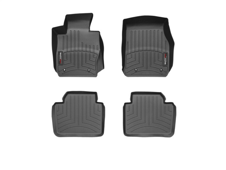 WeatherTech 12+ BMW 3-Series Front and Rear Floorliners - Black