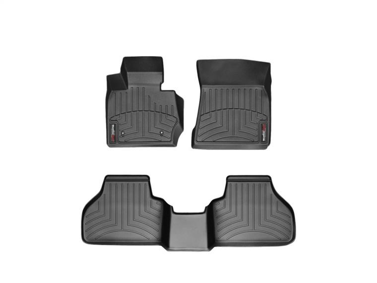 WeatherTech 11 BMW X3 Front and Rear Floorliners - Black