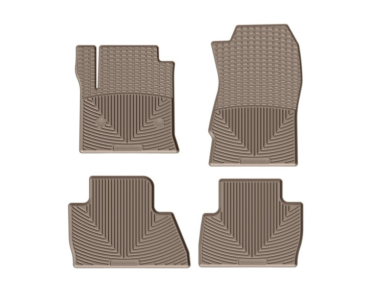 WeatherTech 15+ Chevy Sub/ GMC Yukon/XL/ Cadillac Escalade ESV Front and Rear Rubber Mats - Tan