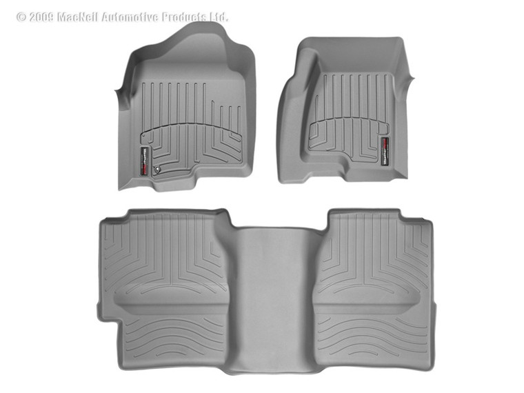 WeatherTech 99-06 Chevrolet Silverado Front and Rear Floorliners - Grey