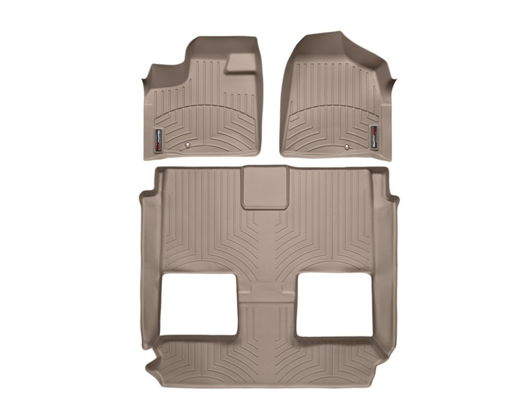 WeatherTech 11+ Chrysler Town & Country Front and Rear Floorliners - Black