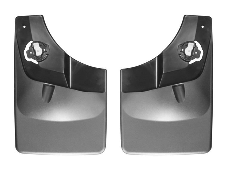 WeatherTech 2015 Ford F-150 w/ Fender Lip Molding No Drill Rear Mudflaps