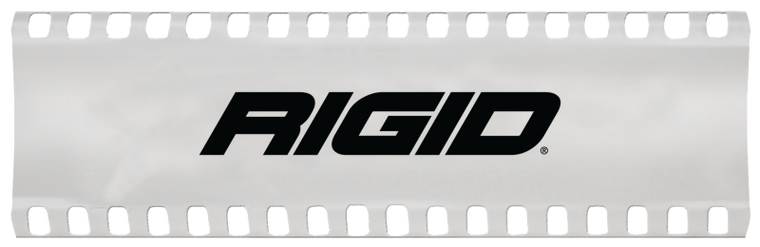 Rigid Industries 6in SR-Series Light Cover - White w/Logo