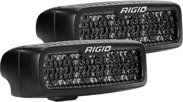 Rigid Industries SR-Q Series PRO Midnight Edition - Spot - Diffused - Pair 905513BLK