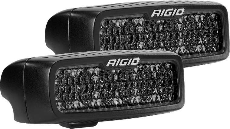 Rigid Industries SR-Q Series PRO Midnight Edition - Spot - Diffused - Pair 905513BLK