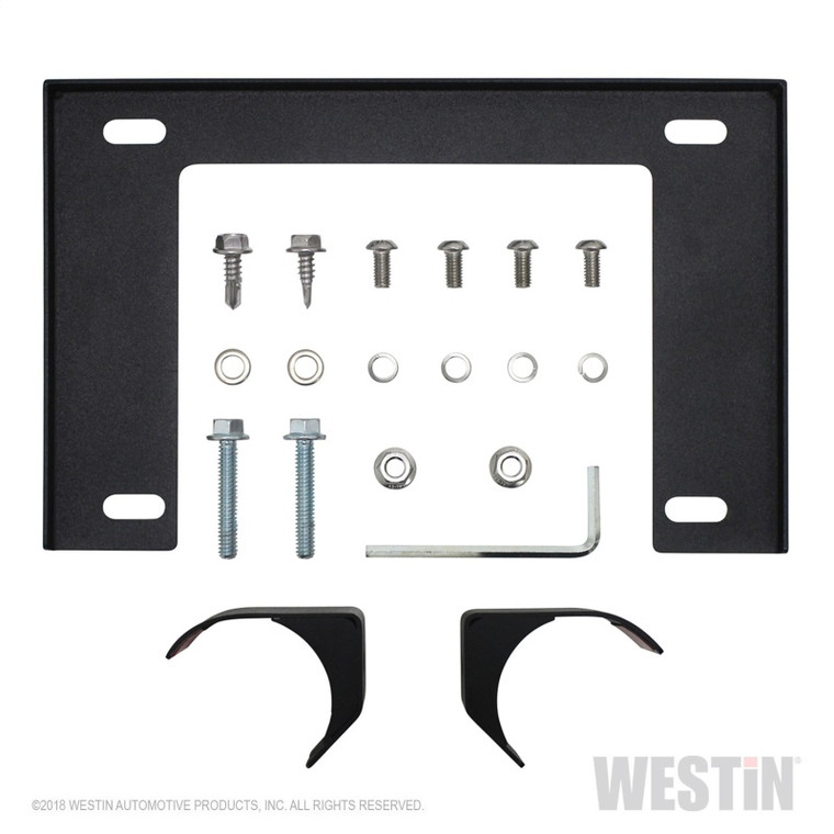 Westin Outlaw Bumper License Plate Mount