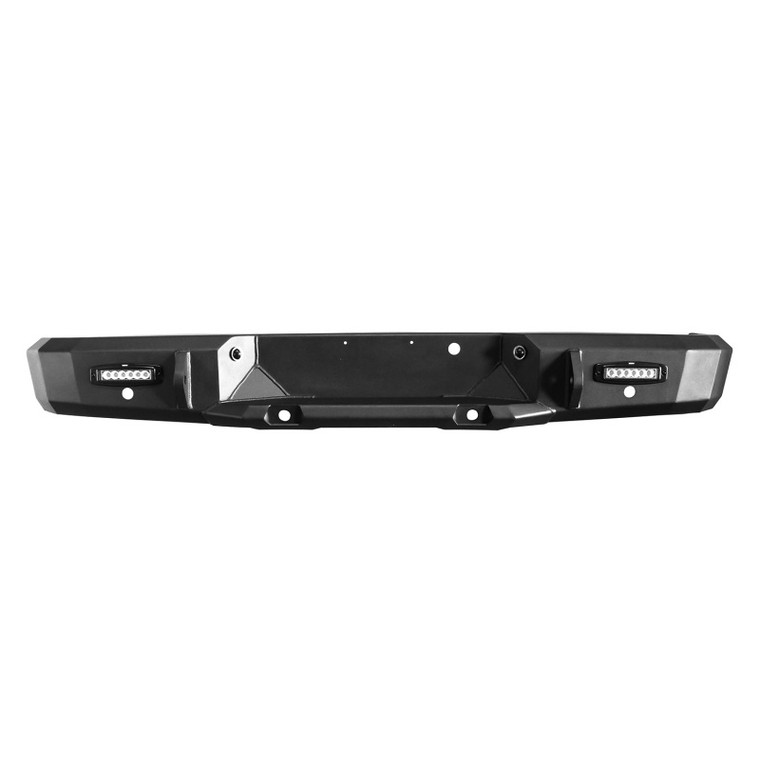 Westin/HDX 11-14 Chevrolet Silverado 25/3500 w/ Sensors Rear Bumper - Textured Black