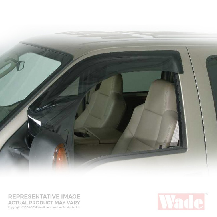 Westin 1995-2004 Toyota Tacoma PickUp Wade Wind Deflector Windguard - Smoke