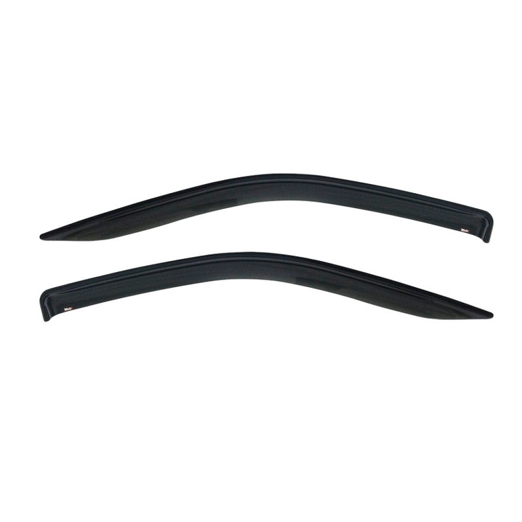 Westin 1997-2004 Dodge Dakota Wade Slim Wind Deflector 2pc - Smoke