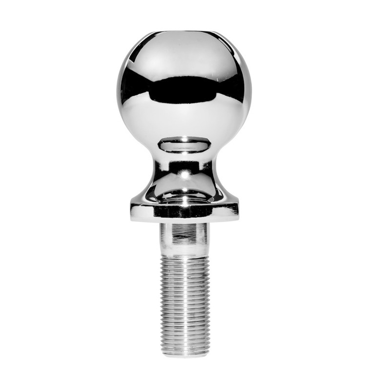 Westin Trailer Ball 2in Ball Shank 2 1/8in L x 1in Diameter 6000 lbs capacity - Chrome