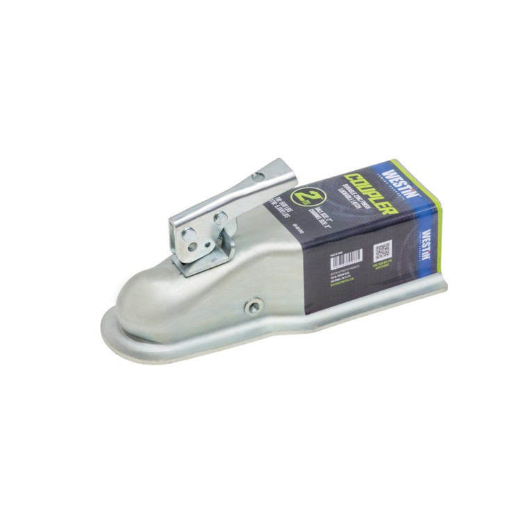 Westin Coupler 2in Ball 3in Channel - Silver