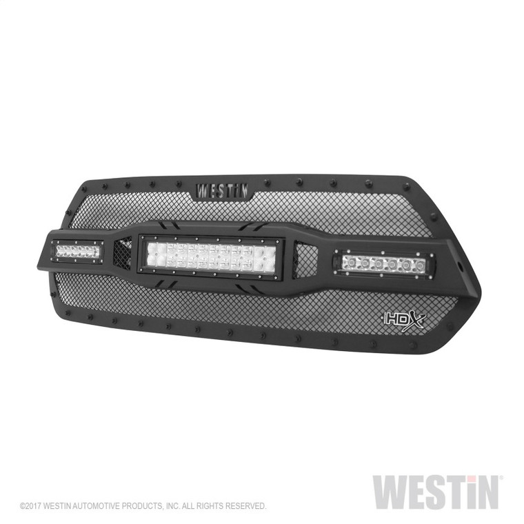 Westin 2016-2018 Toyota Tacoma HDX LED Grille - Textured Black