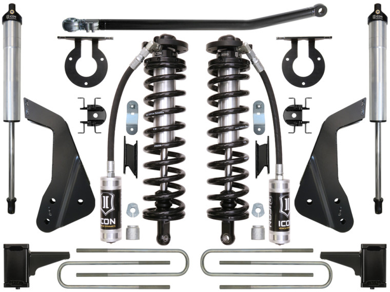 ICON 08-10 Ford F-250/F-350 4-5.5in Stage 2 Coilover Conversion System