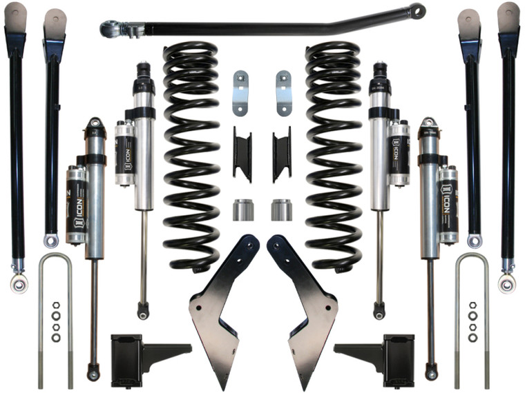 ICON 08-10 Ford F-250/F-350 4.5in Stage 4 Suspension System