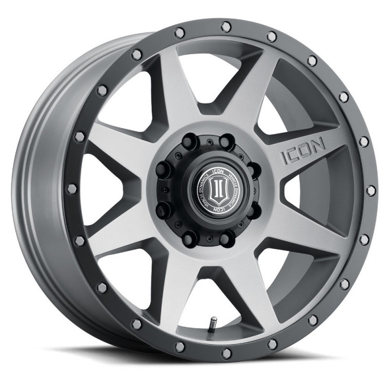 ICON Rebound 20x9 8x180 12mm Offset 5.5in BS Titanium Wheel