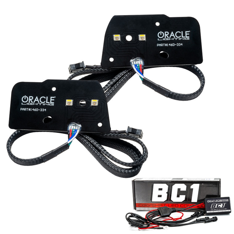 Oracle 21-22 Ford F-150 ColorSHIFT RGB+W Headlight DRL Upgrade Kit w/ BC1 Controller