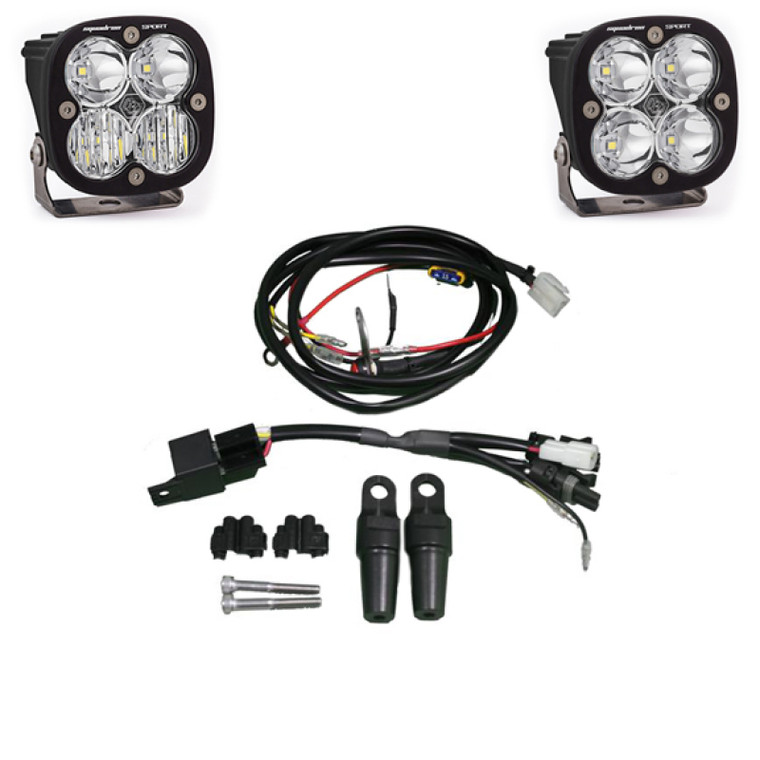 Baja Designs KTM 950 and 990 Adventure Bike LED Light Pod Kit Squadron Sport