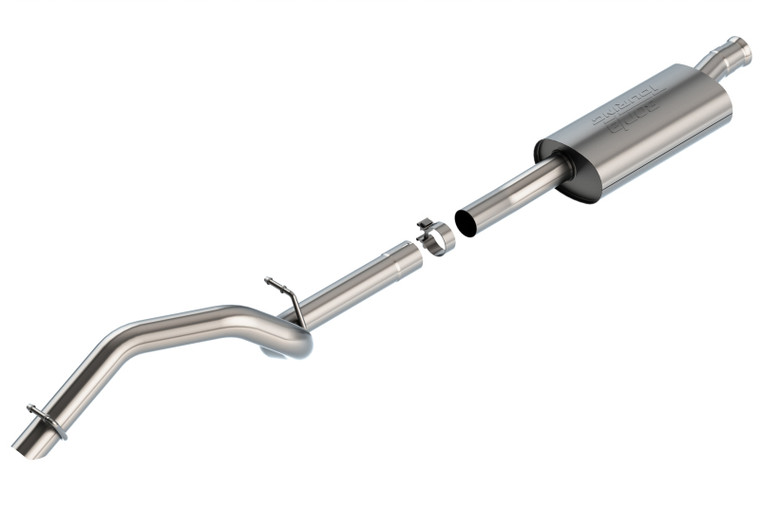 Borla 18-20 Jeep Wrangler JLU 2.0L I4 Climber Turn Down Exit Cat-Back Exhaust